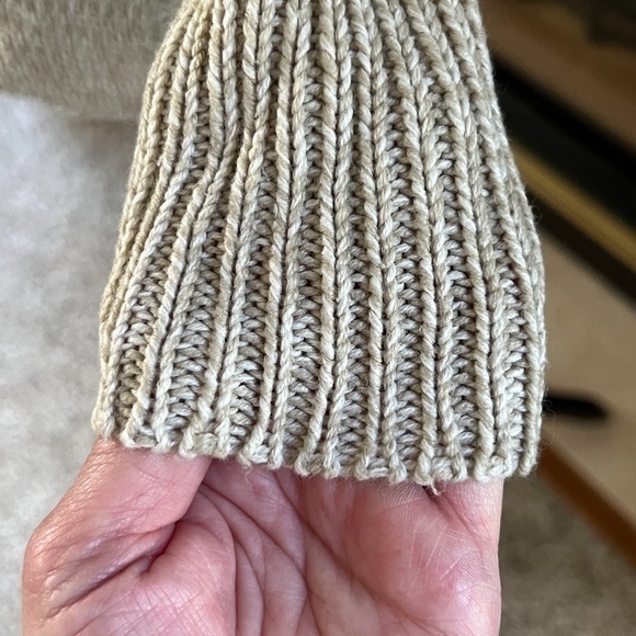 Francesca's Quinn Marled Open Waterfall Cardigan Sweater Sz. M - Picture 4 of 12